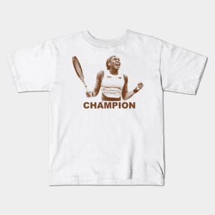 Coco Gauff - Call Her Champion Kids T-Shirt